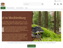 Tablet Screenshot of diewildmanufaktur.com